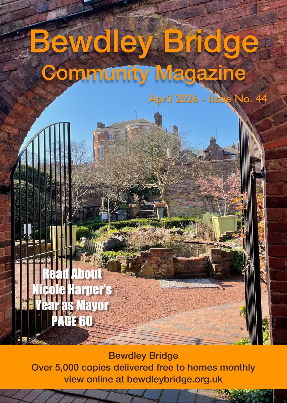 Bewdley Bridge, April 2026 cover