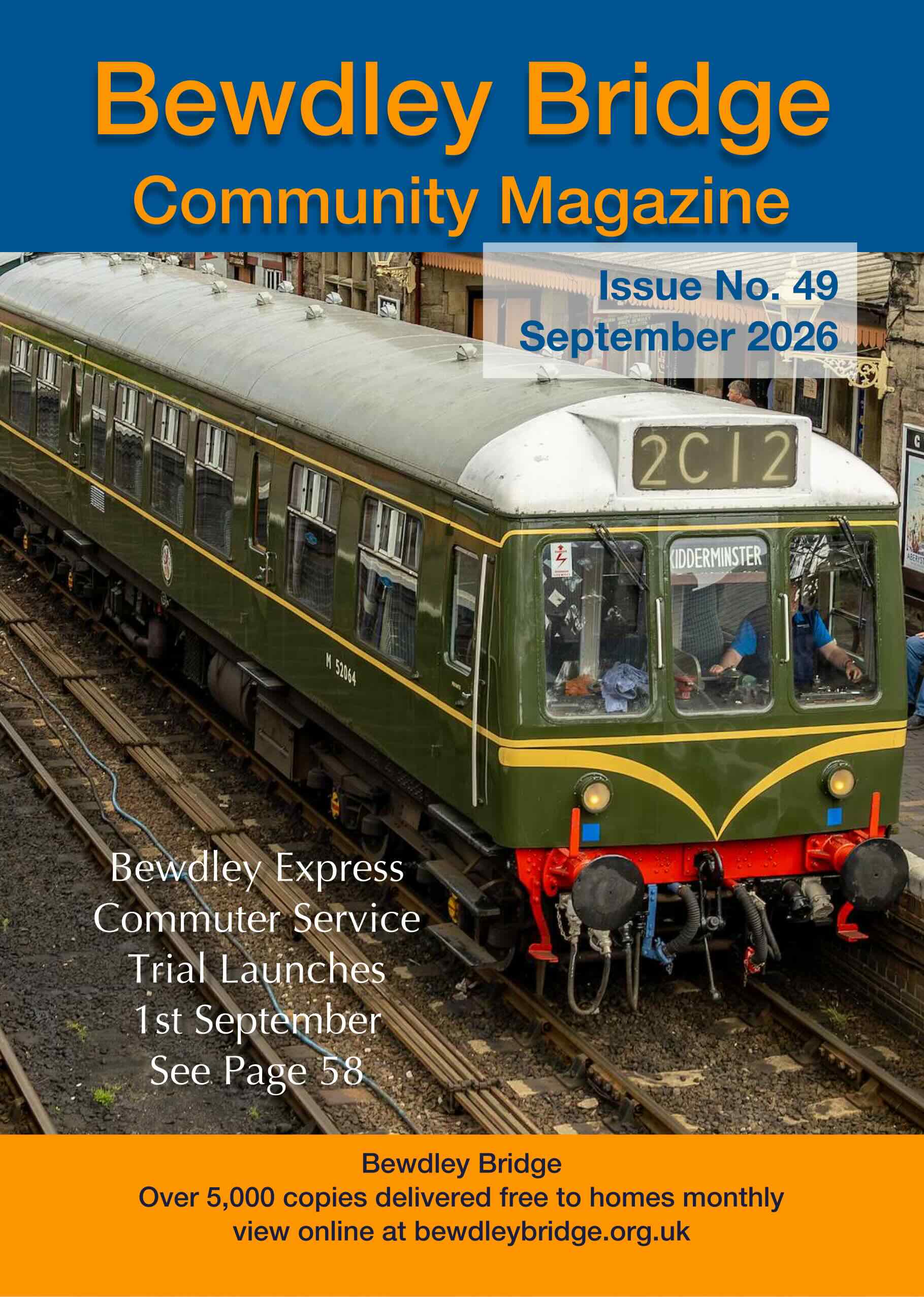 Bewdley Bridge, September 2026 cover